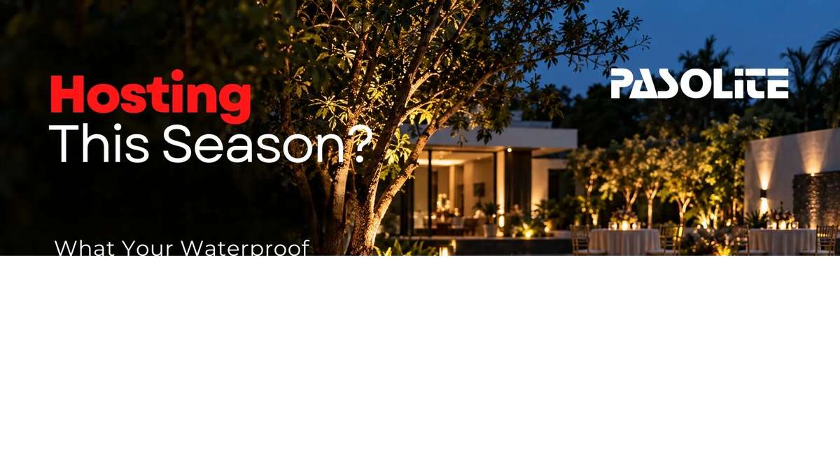 Hosting This Season? What Your Waterproof Landscape Lights Need to Handle Before the First Guest Arrives