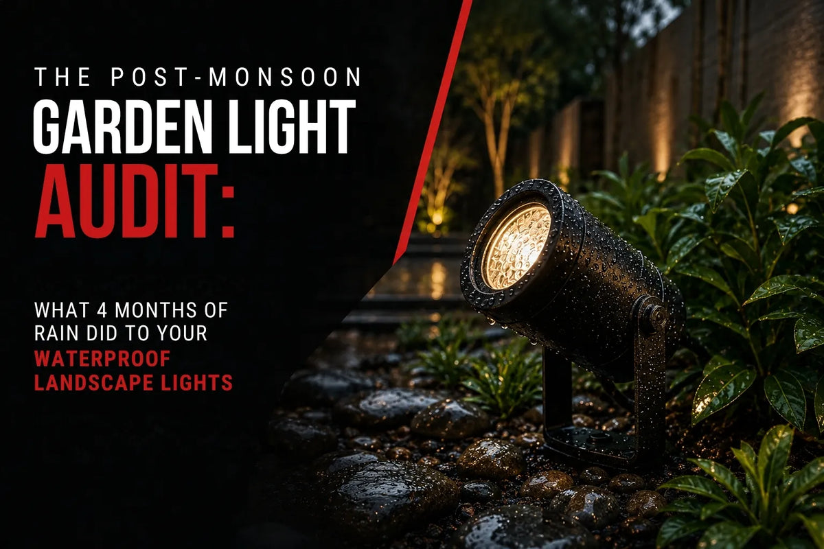 The Post-Monsoon Garden Light Audit: What Four Months of Rain Did to Your Waterproof Landscape Lights