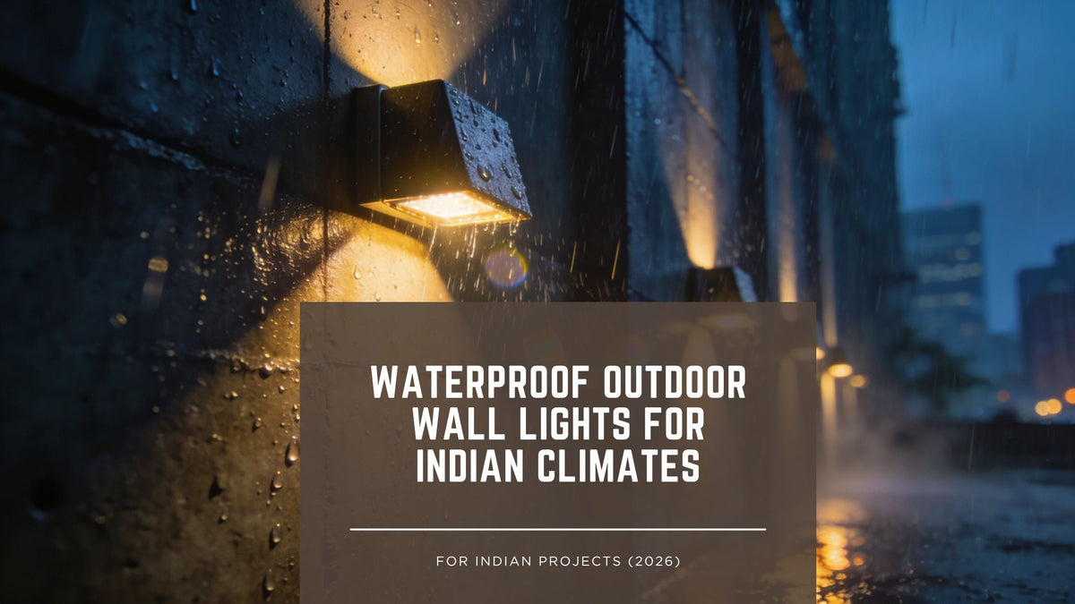 Why Waterproof Outdoor Wall Lights Are the First Decision Architects Should Make