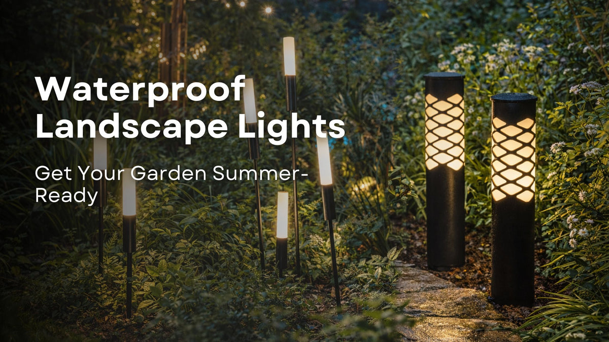 Get Your Garden Summer-Ready: Waterproof Landscape Lights That Look Stunning and Last Through Every Season