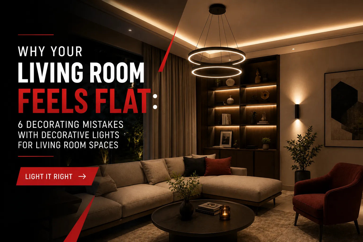 decorative lights for living room