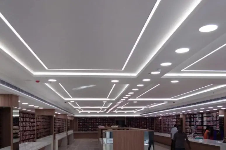 Fascinating Modern Ceiling Lights For Showroom