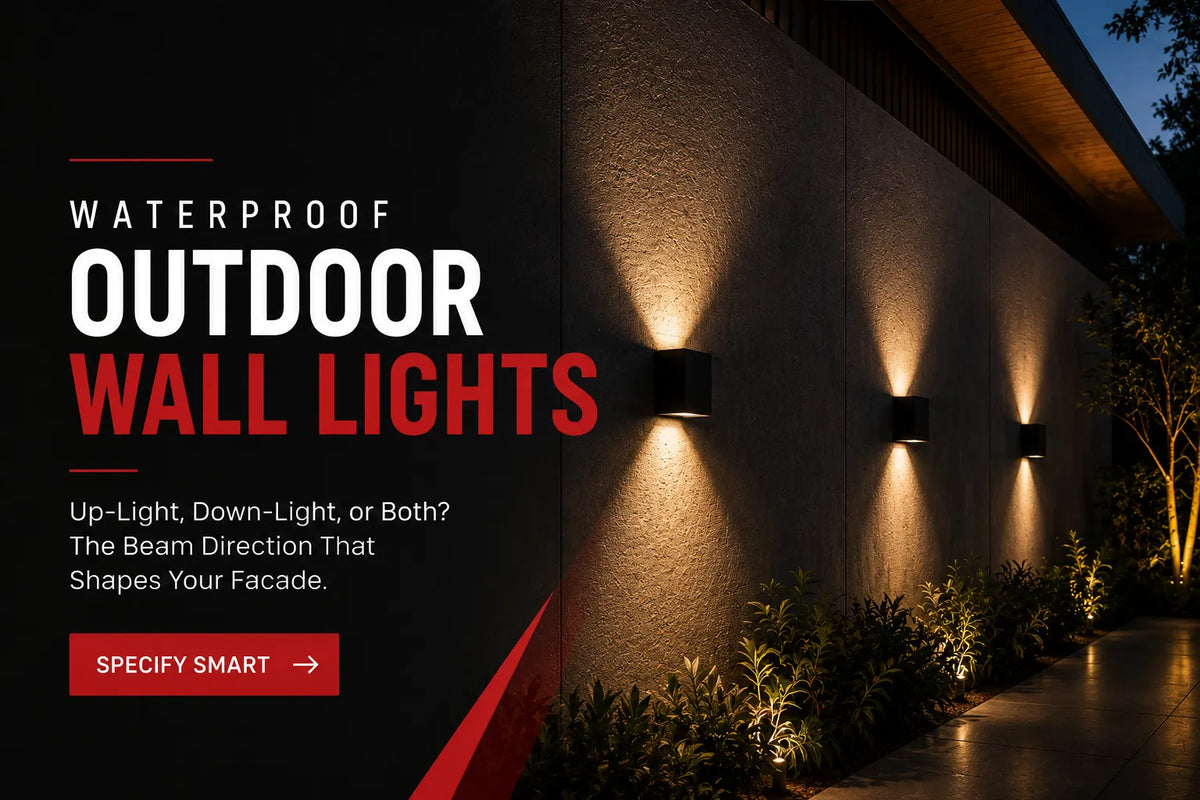 waterproof outdoor wall lights