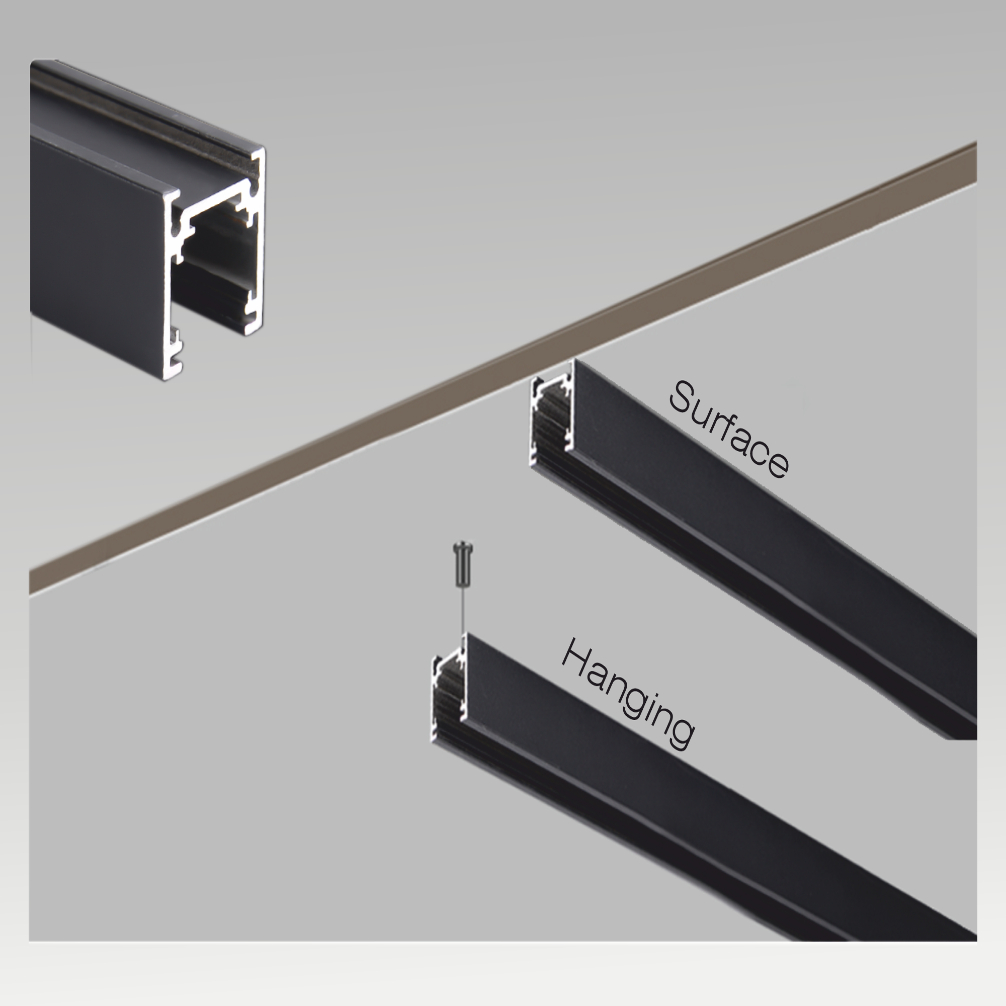 Magnetic Track (Recess,Surface,Pendent)