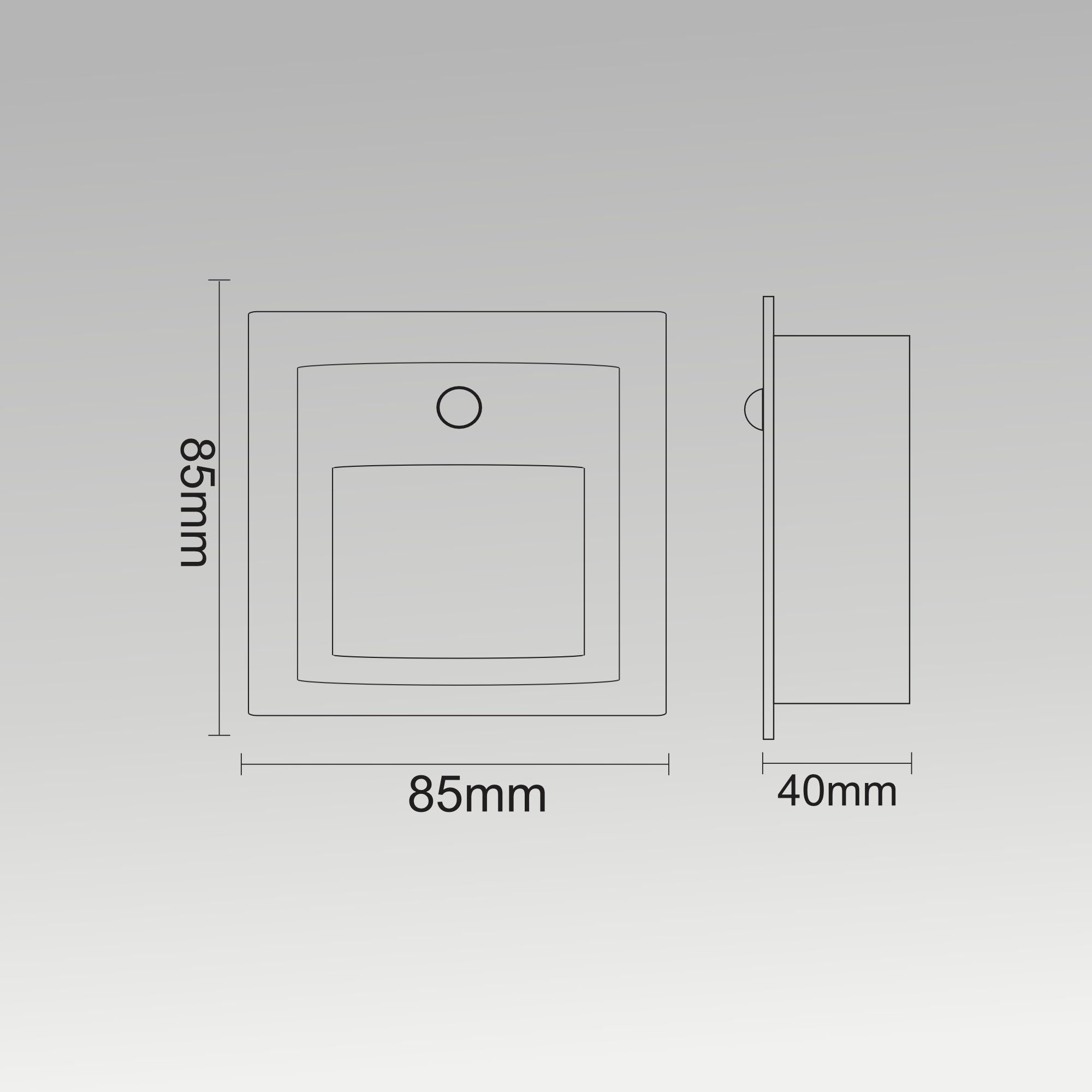 POFW 11  Foot Light With Sensor