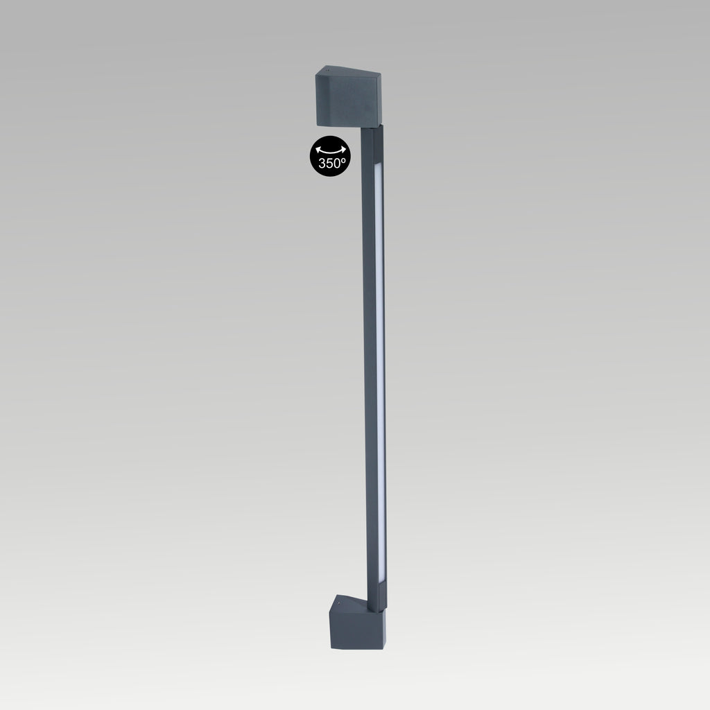 10W Linear Vertical Rotatable Wall Light