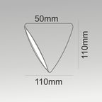 3x2W Triangular Wall Light