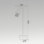 3W Rigor Garden Light