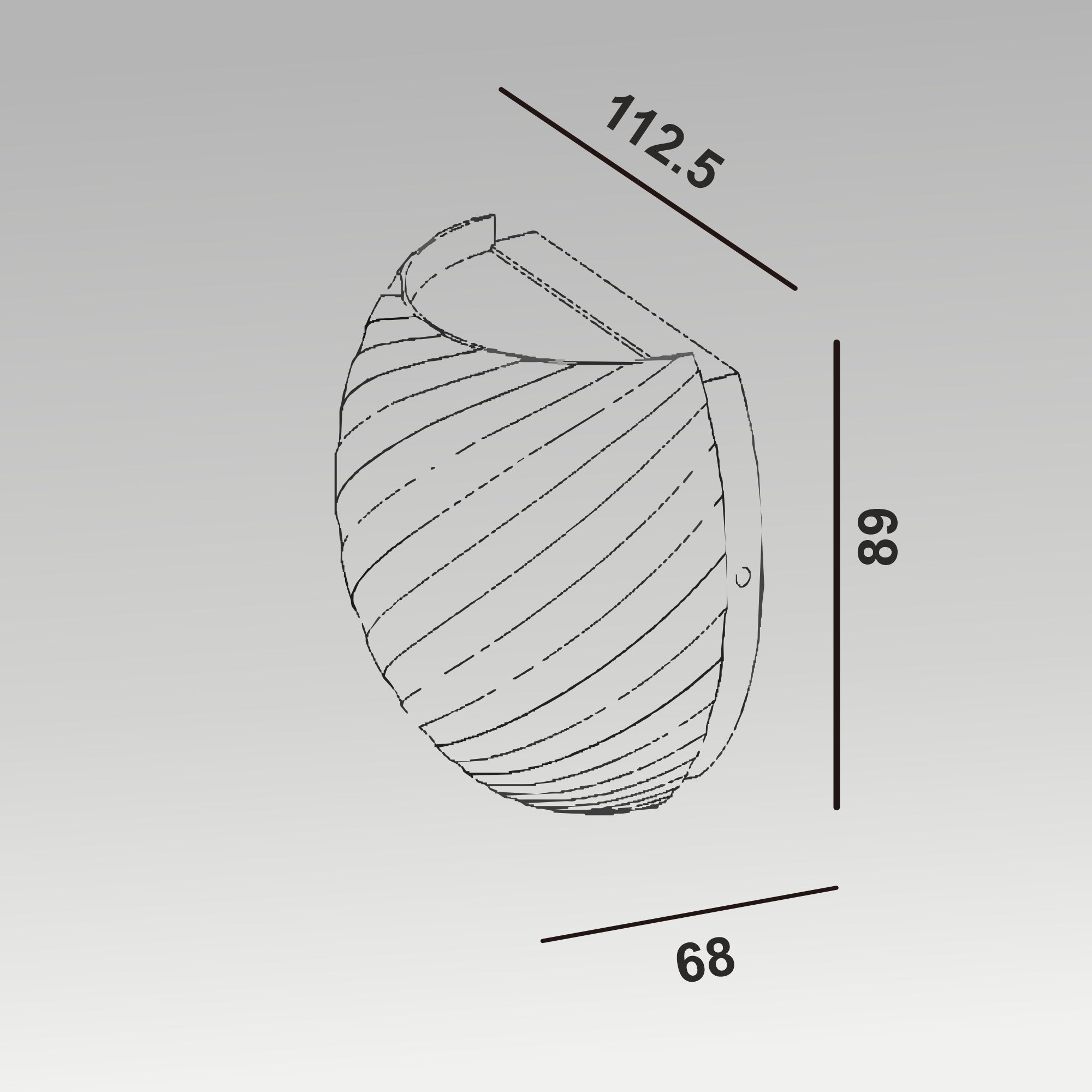7W Double Side Wall Light