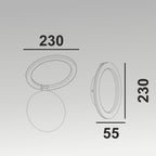 16W Tiltable Wall Light