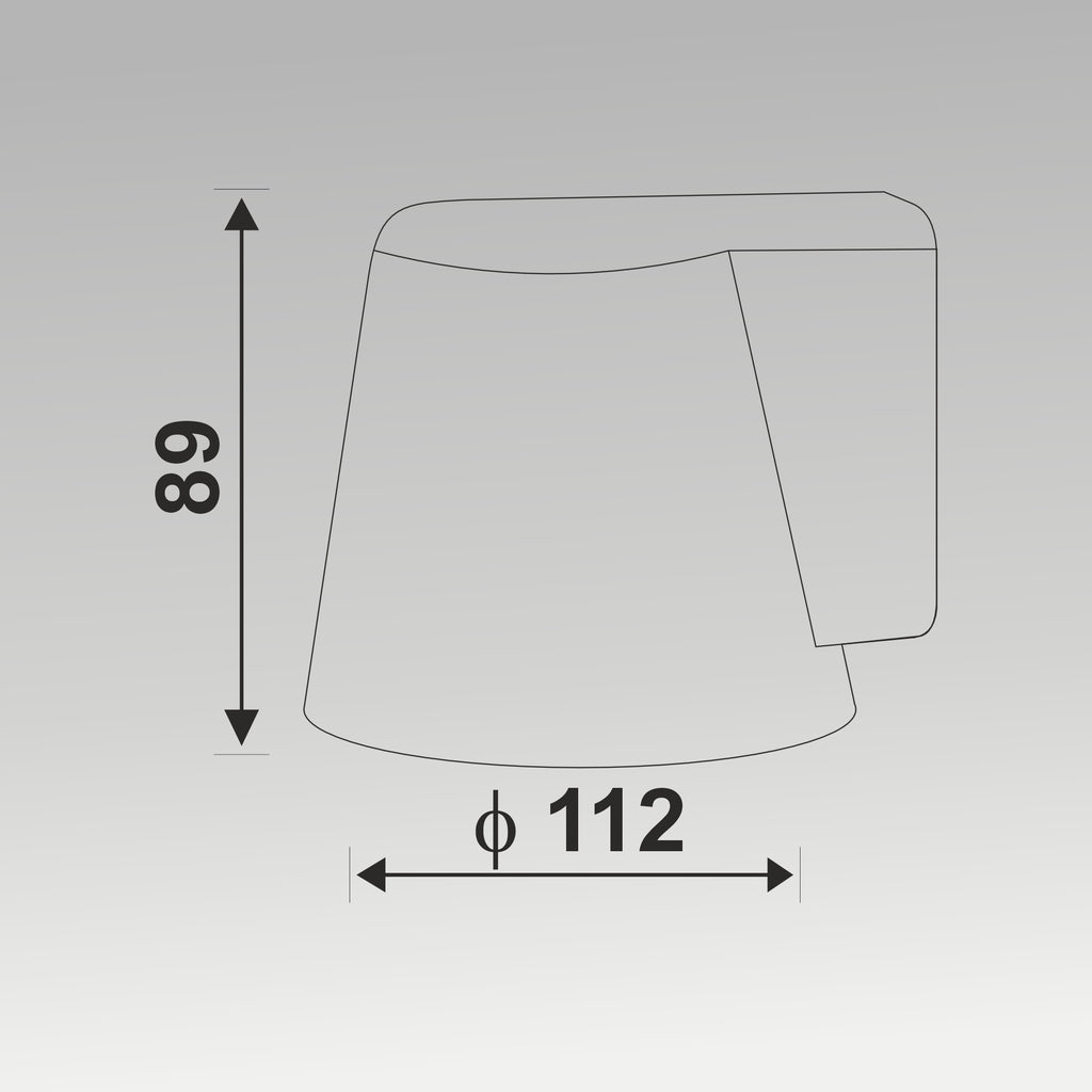 LED & GU 10 Wall Light
