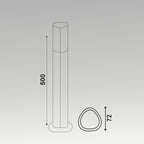 B-22 Slim Peta Bollard