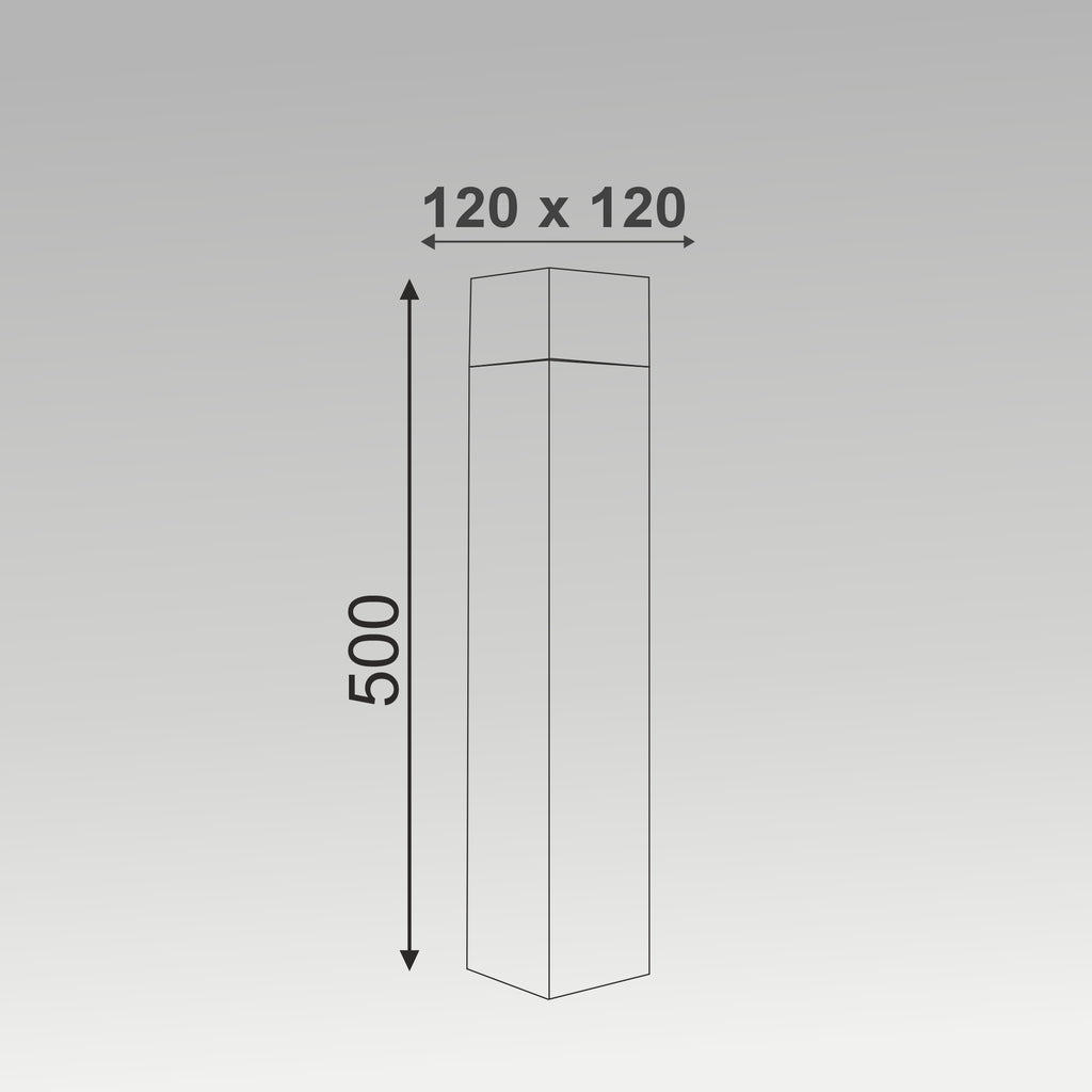 10W & B-22 Kin Bollard