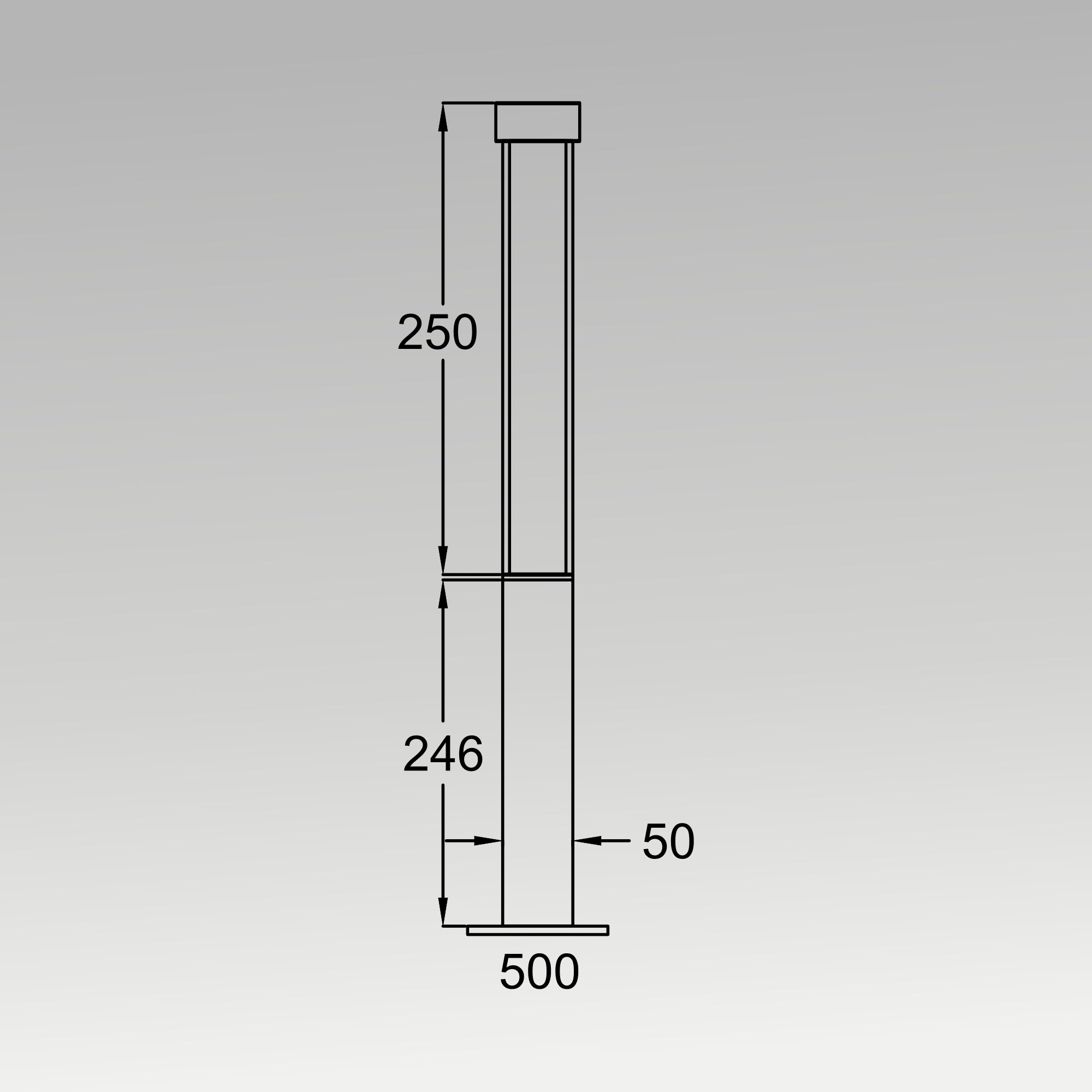 Led Honor Bollard