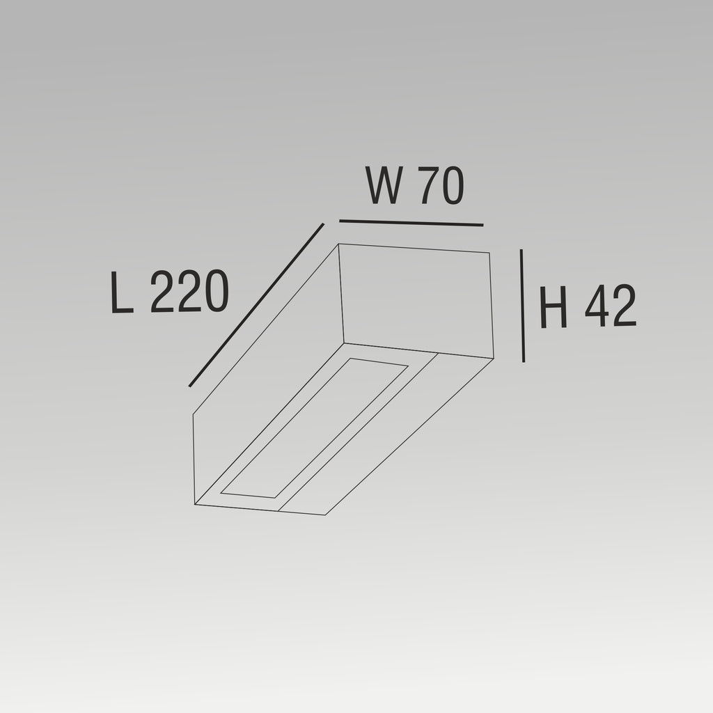 2x6W Up & Downlight Wall Light