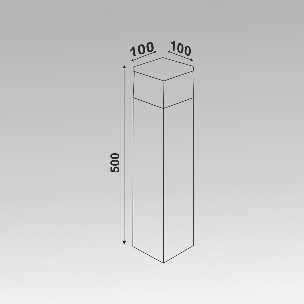 10W Vimio Bollard