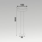 10W Cubin Bollard Light