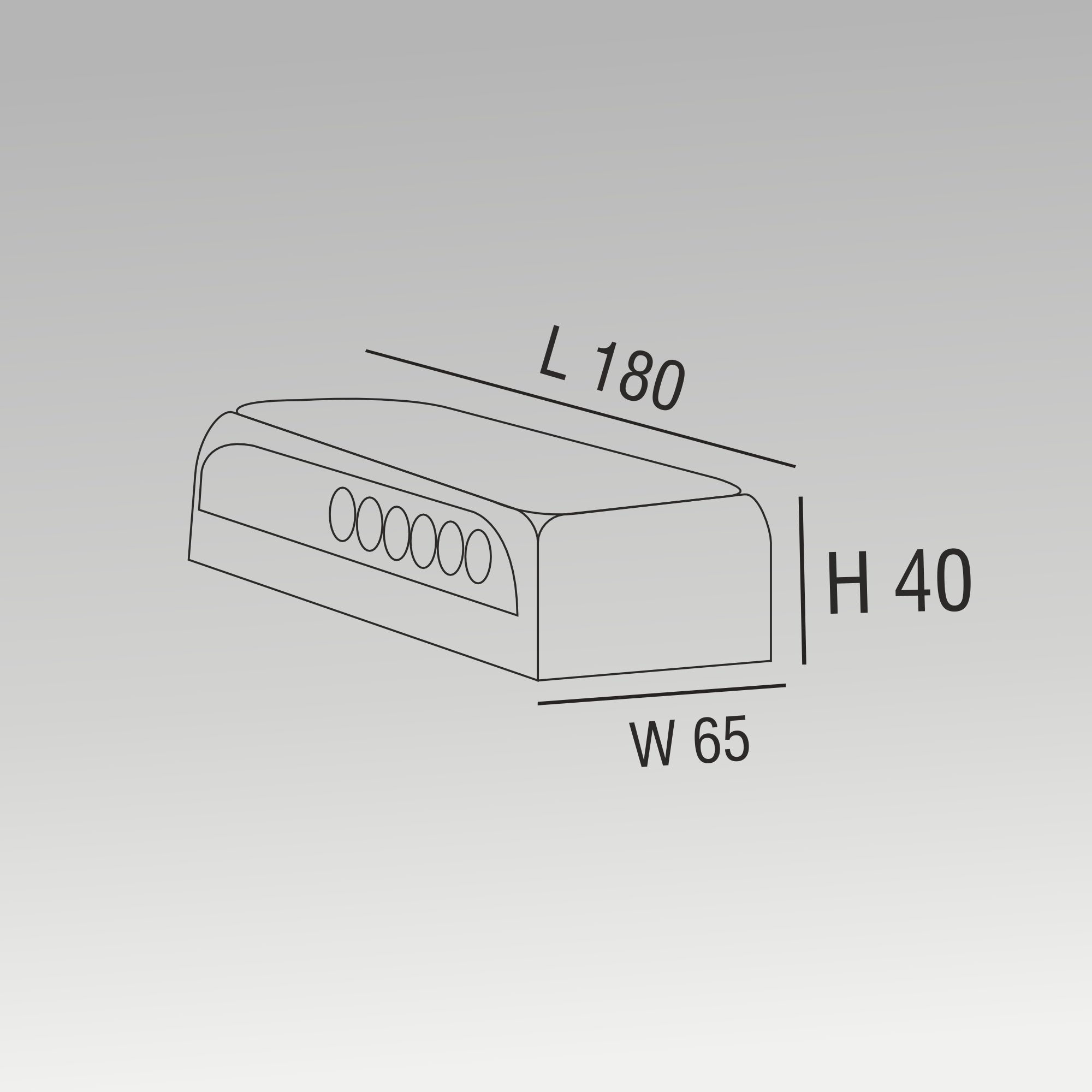 2x6W Double Side Wall Light