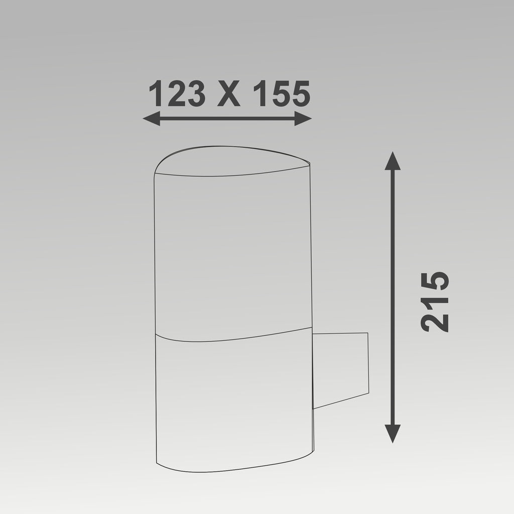 10W & B-22 Peta Wall Light