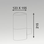 10W & B-22 Peta Wall Light