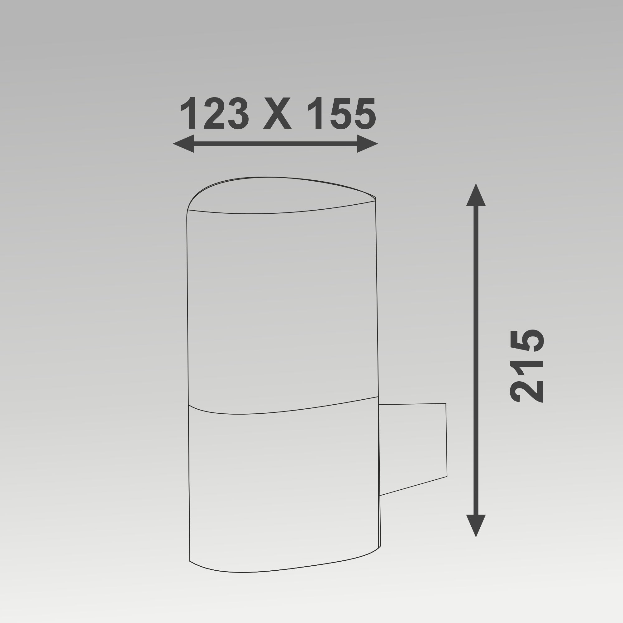 10W & B-22 Peta Wall Light