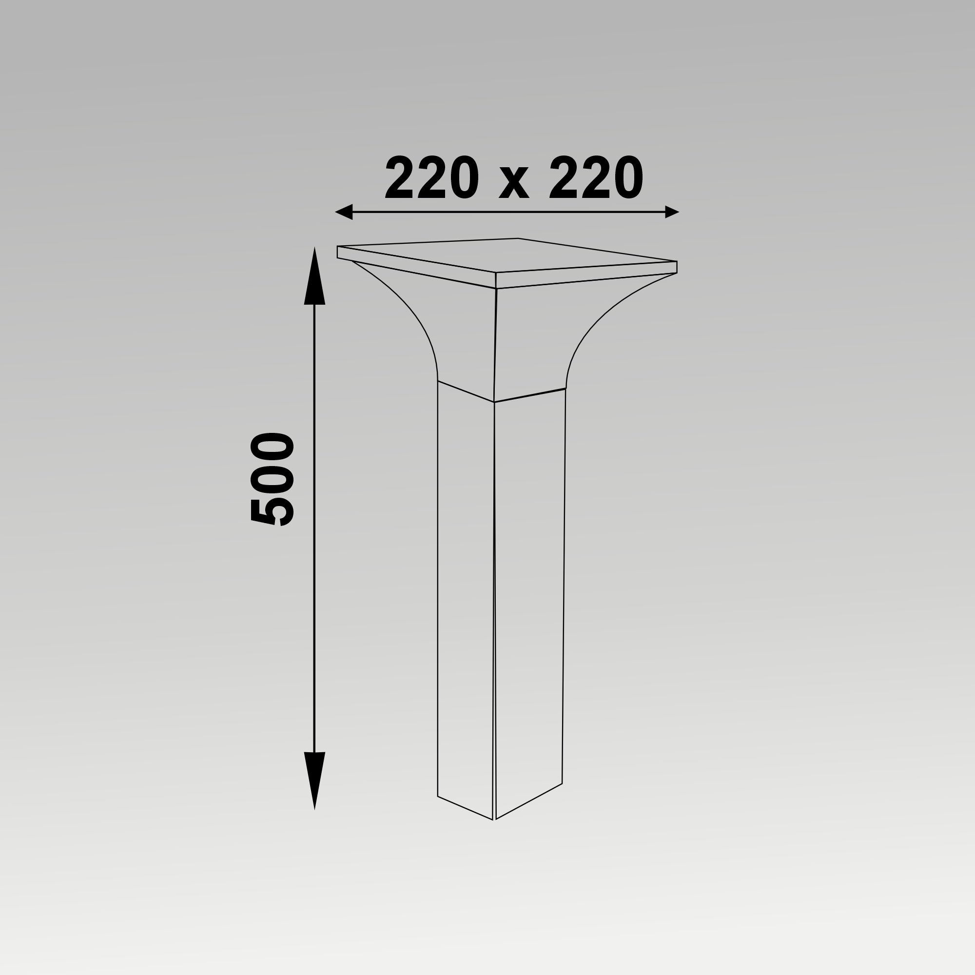 10W & B-22 Duster Bollard
