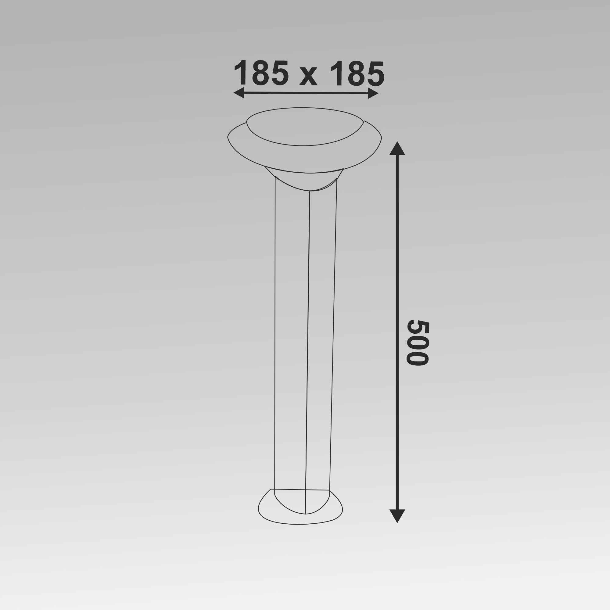10W Chloe Bollard Light