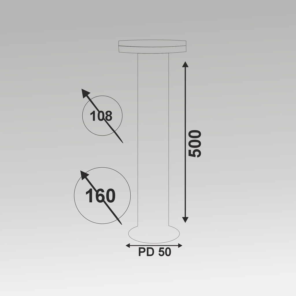10W Mini & Big Shell Bollard