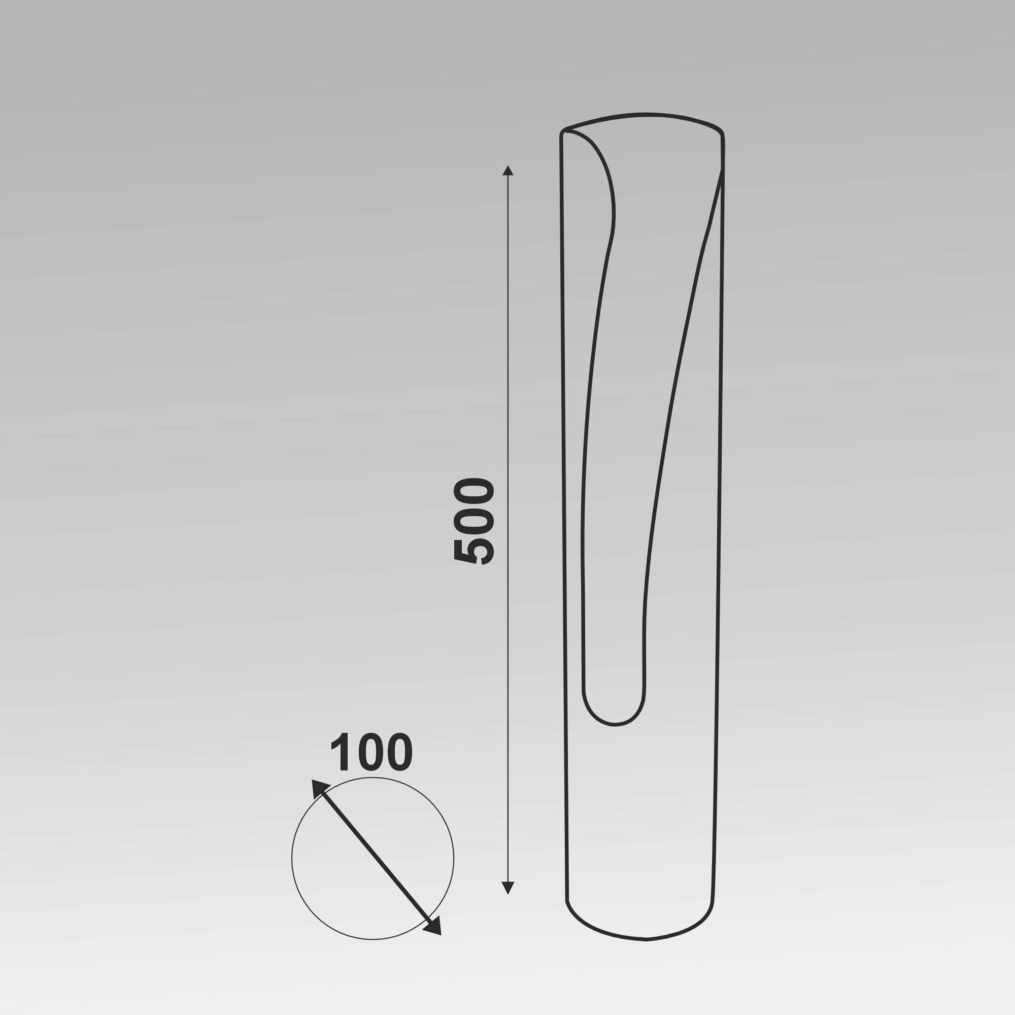 10W Spark Bollard