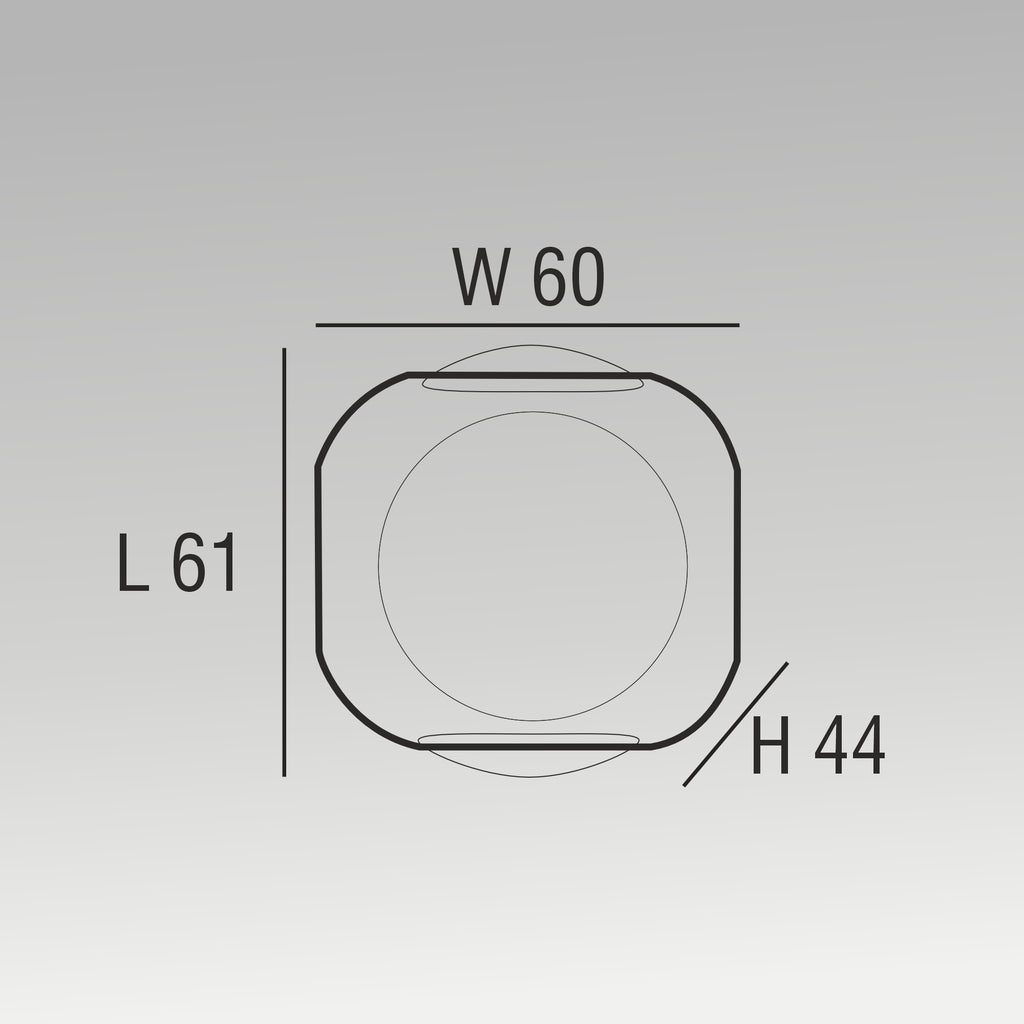 2x1W 2 Ways Wall Light