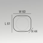 2x1W 2 Ways Wall Light