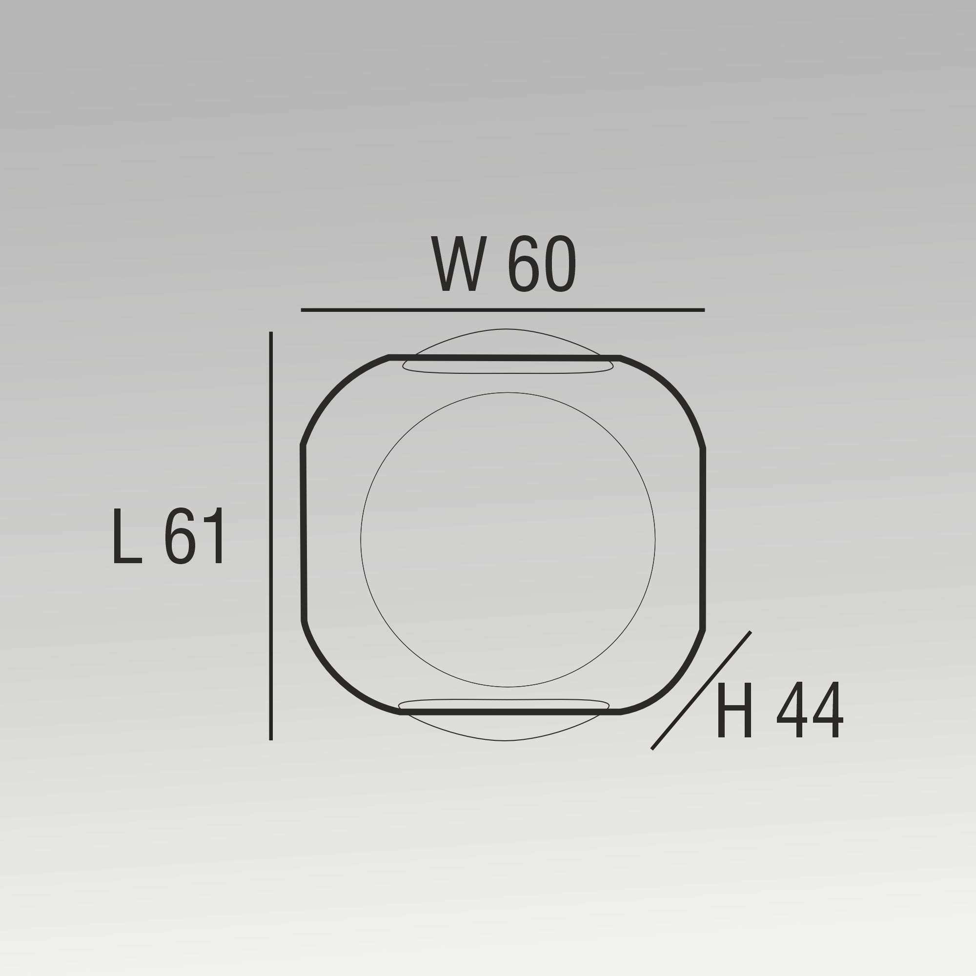 2x1W 2 Ways Wall Light