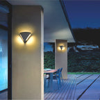3x2W Triangular Wall Light