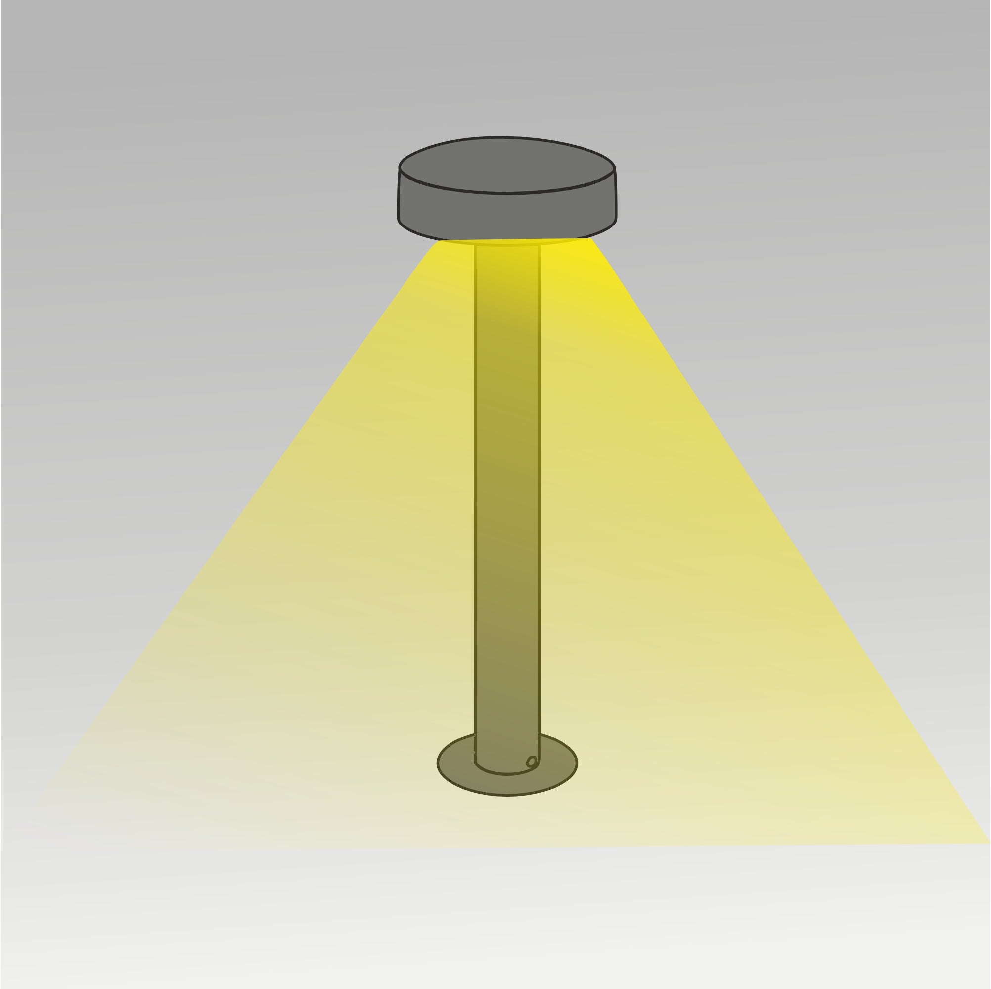 10W Cubin Bollard Light