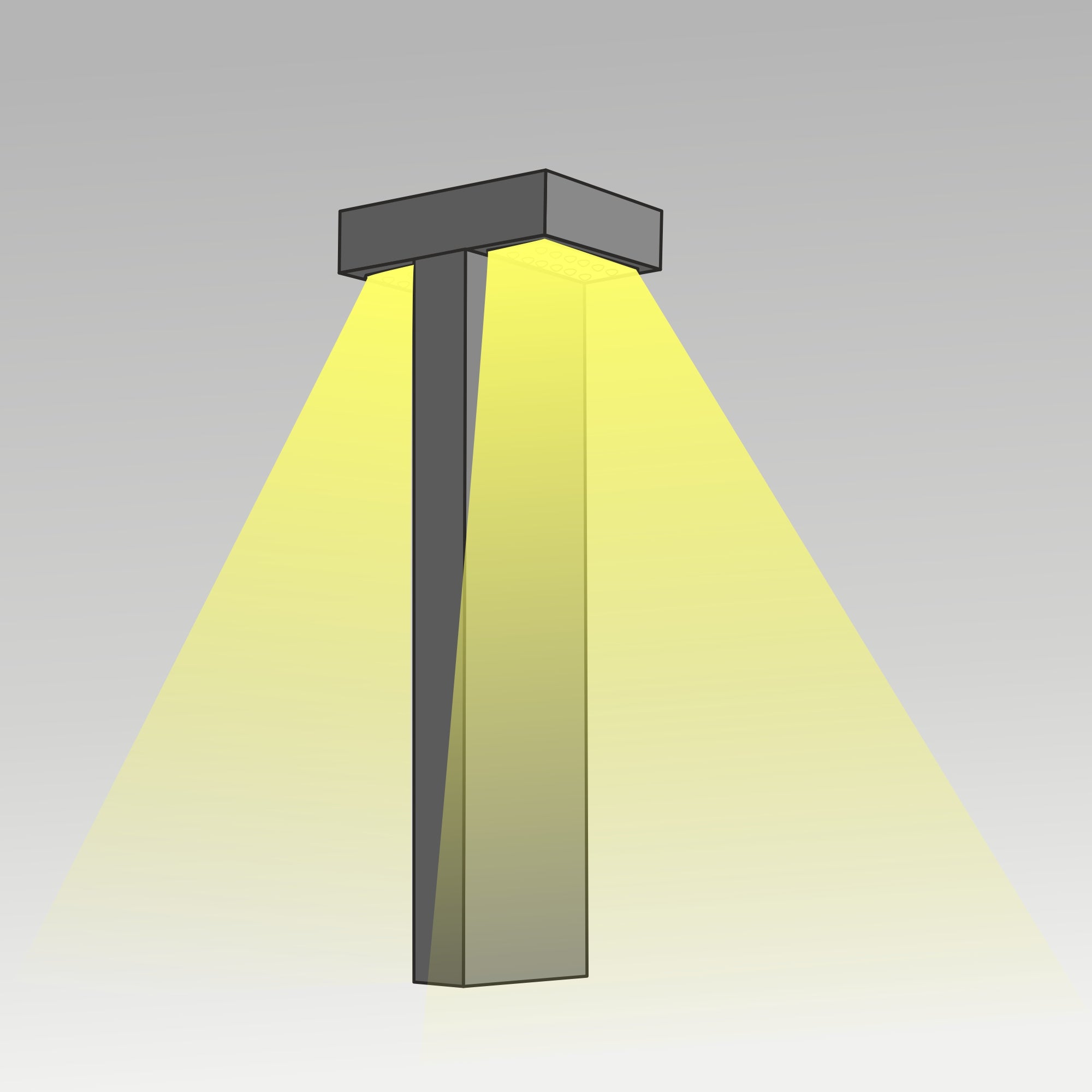 2x10W Ideal Double Bollard