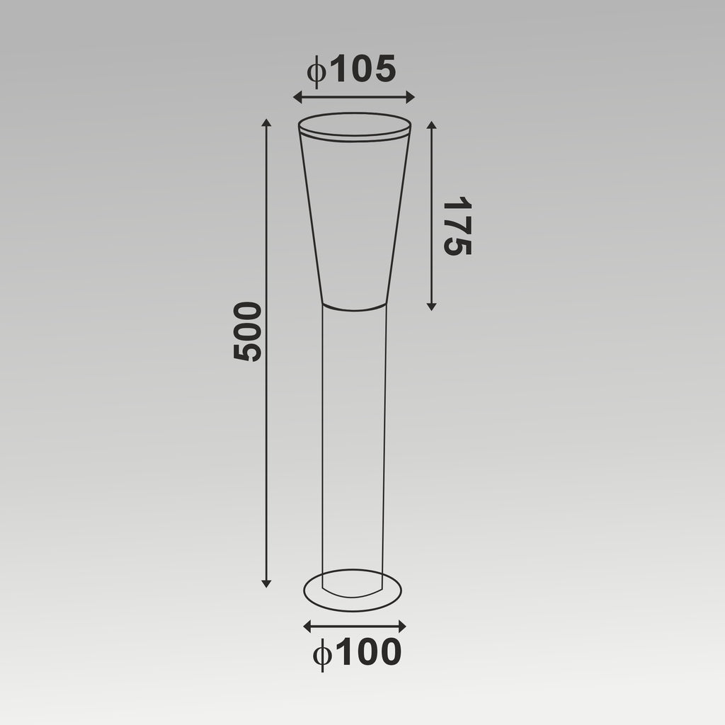 10W Matrix Bollard