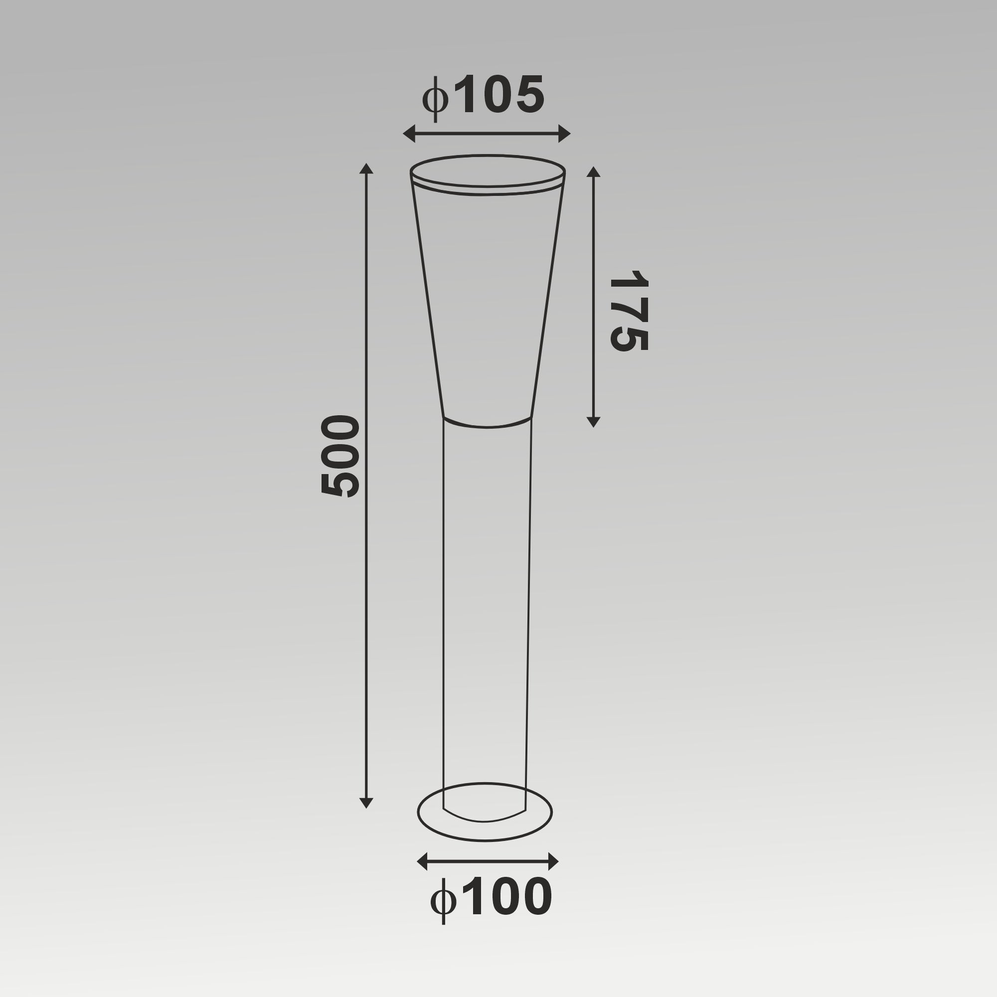 10W Matrix Bollard