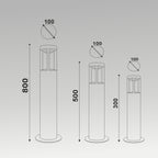 10W Topaz Bollard