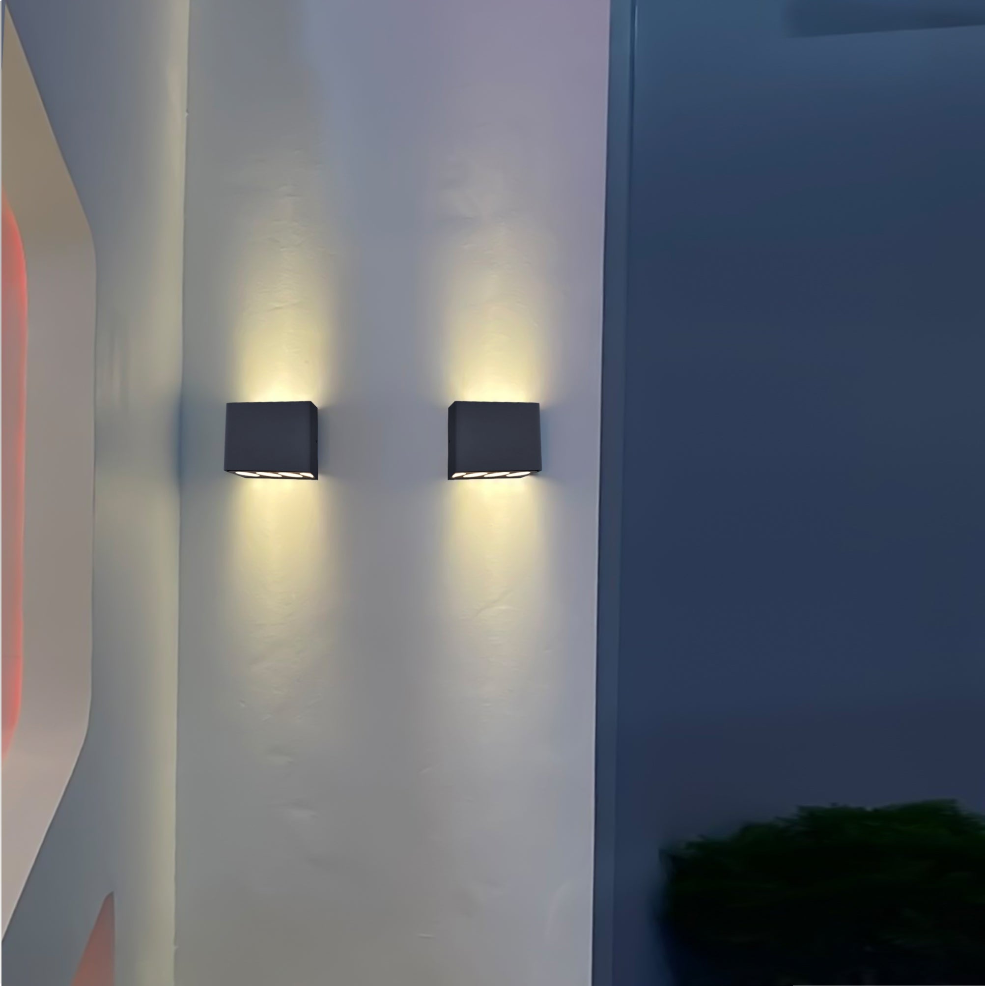 8x1W Wall Light