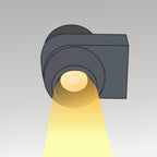 2x3W Rotatable Wall Light