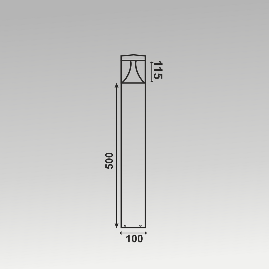10W CELERIO BOLLARD