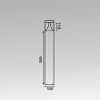 10W CELERIO BOLLARD