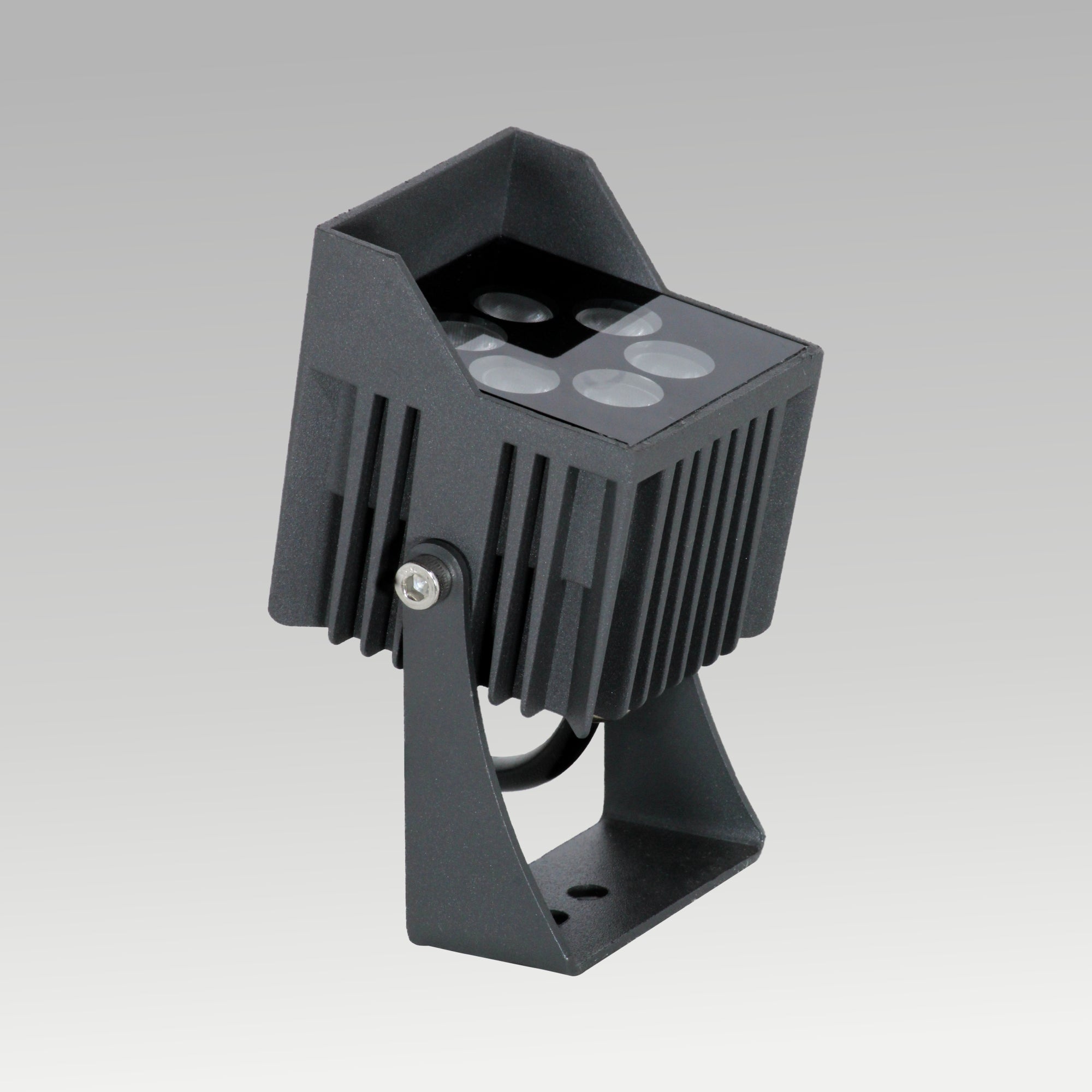 Garden Square 6 Dot Spot Spike Light