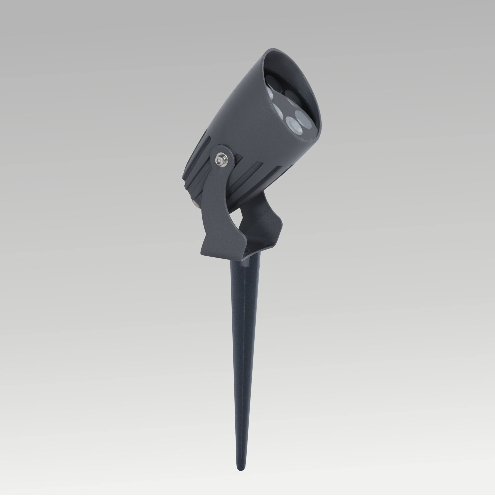 Garden Round 6 Dot Spot Spike Light