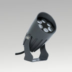 Garden Round 6 Dot Spot Spike Light