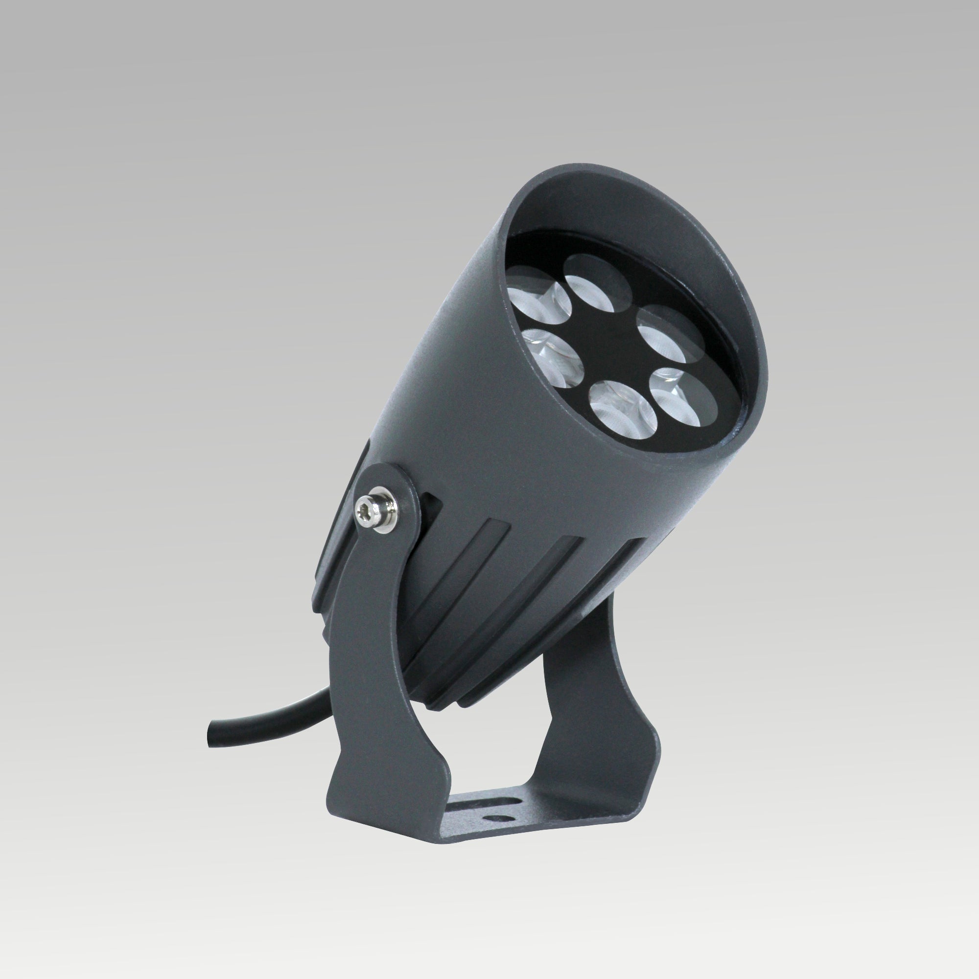 Garden Round 6 Dot Spot Spike Light