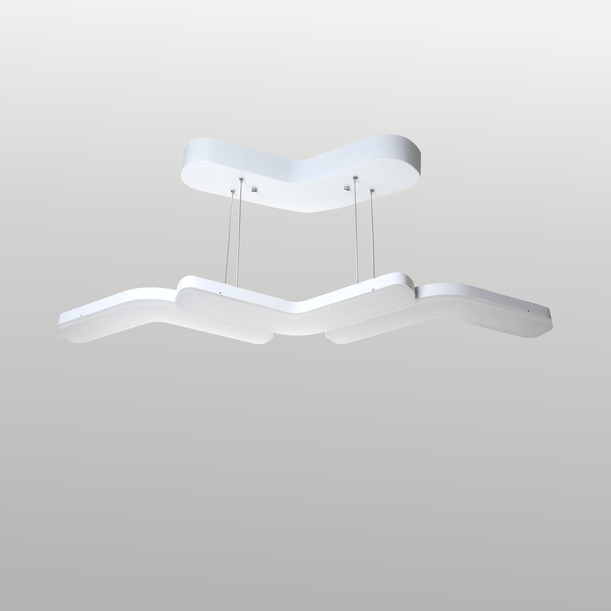 Triple V-shape Hanging Light