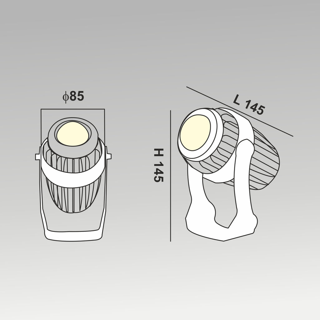 Architectural LED Spotlight – Compact & Durable (POFL 05)