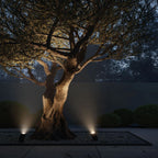 Garden Round Spike Light