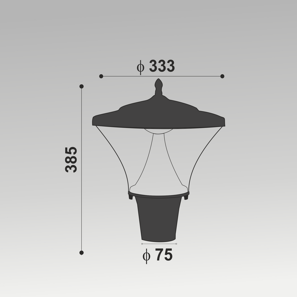 45W Luce Gate Light